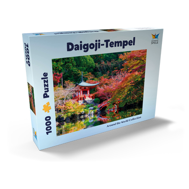Darstellung des Puzzle Motivs Daigoji-Tempel im Herbst, Kyoto, Japan 1000 Puzzle Schachtel Ansicht2