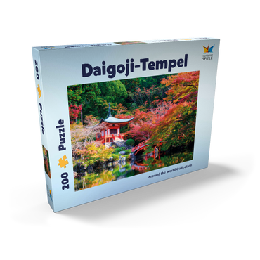 Darstellung des Puzzle Motivs Daigoji-Tempel im Herbst, Kyoto, Japan 200 Puzzle Schachtel Ansicht2