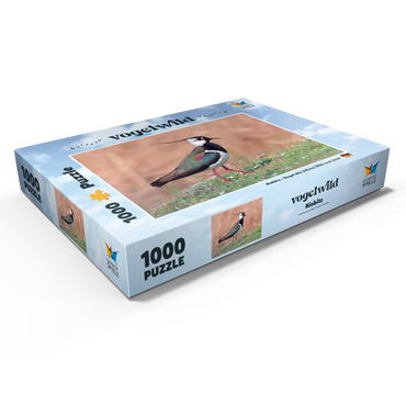 Darstellung des Puzzle Motivs Kiebitz - Vogel des Jahres 2024 1000 Puzzle Schachtel Ansicht1