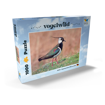 Darstellung des Puzzle Motivs Kiebitz - Vogel des Jahres 2024 1000 Puzzle Schachtel Ansicht2