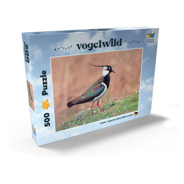 Darstellung des Puzzle Motivs Kiebitz - Vogel des Jahres 2024 500 Puzzle Schachtel Ansicht2
