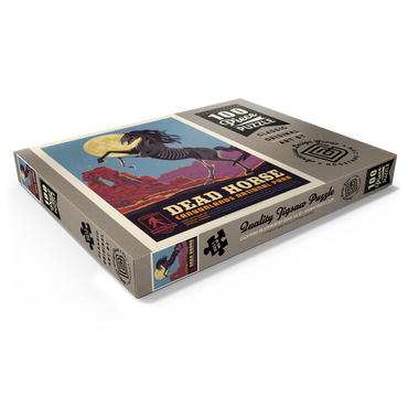 Darstellung des Puzzle Motivs Legends Of The National Parks: Canyonlands' Dead Horse, Vintage Poster 100 Puzzle Schachtel Ansicht1