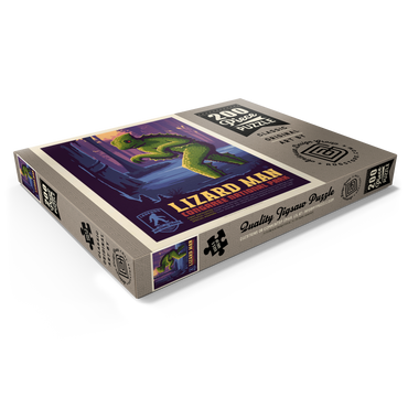 Darstellung des Puzzle Motivs Legends Of The National Parks: Congaree's Lizard Man, Vintage Poster 200 Puzzle Schachtel Ansicht1