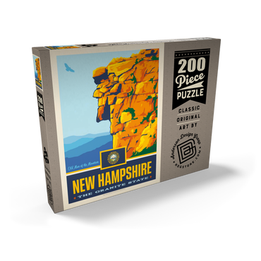Darstellung des Puzzle Motivs New Hampshire: The Granite State 200 Puzzle Schachtel Ansicht2
