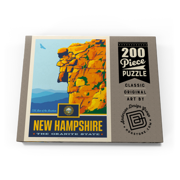 Darstellung des Puzzle Motivs New Hampshire: The Granite State 200 Puzzle Schachtel Ansicht3