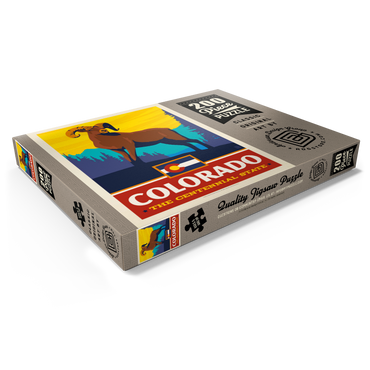 Darstellung des Puzzle Motivs Colorado: The Centennial State 200 Puzzle Schachtel Ansicht1