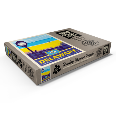 Darstellung des Puzzle Motivs Delaware: The First State 1000 Puzzle Schachtel Ansicht1