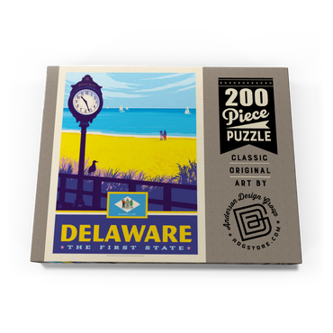 Darstellung des Puzzle Motivs Delaware: The First State 200 Puzzle Schachtel Ansicht3
