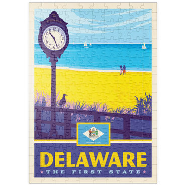 Darstellung des Puzzle Motivs puzzleplate Delaware: The First State 200 Puzzle