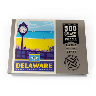 Darstellung des Puzzle Motivs Delaware: The First State 500 Puzzle Schachtel Ansicht3