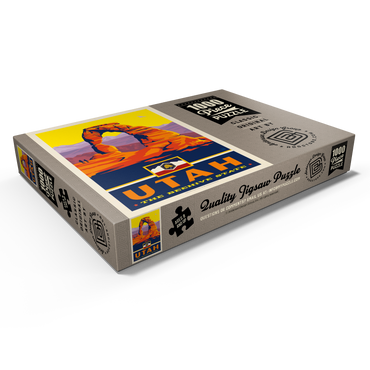Darstellung des Puzzle Motivs Utah: The Beehive State 1000 Puzzle Schachtel Ansicht1