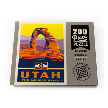 Darstellung des Puzzle Motivs Utah: The Beehive State 200 Puzzle Schachtel Ansicht3