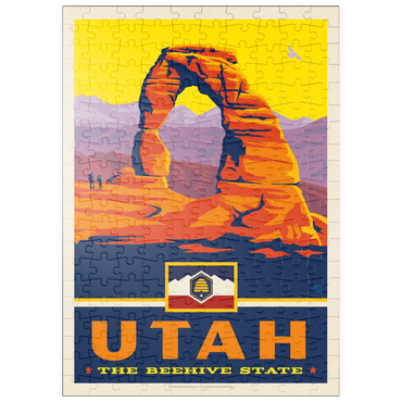 Darstellung des Puzzle Motivs puzzleplate Utah: The Beehive State 200 Puzzle