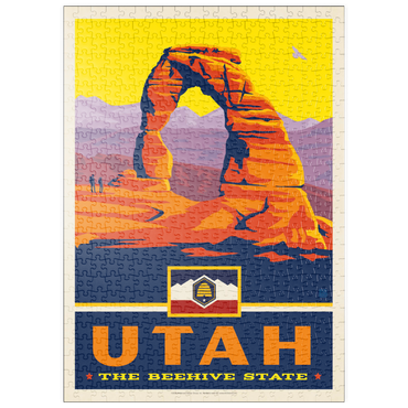 Darstellung des Puzzle Motivs puzzleplate Utah: The Beehive State 500 Puzzle