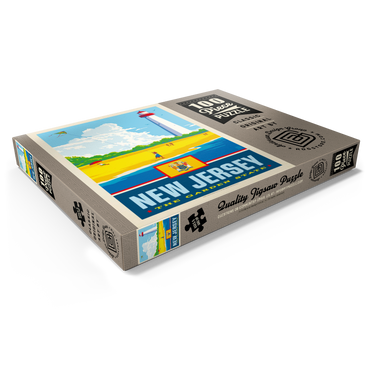 Darstellung des Puzzle Motivs New Jersey: The Garden State 100 Puzzle Schachtel Ansicht1