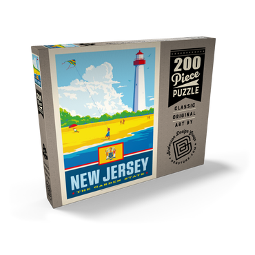 Darstellung des Puzzle Motivs New Jersey: The Garden State 200 Puzzle Schachtel Ansicht2