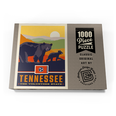 Darstellung des Puzzle Motivs Tennessee: The Volunteer State 1000 Puzzle Schachtel Ansicht3