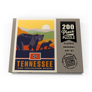 Darstellung des Puzzle Motivs Tennessee: The Volunteer State 200 Puzzle Schachtel Ansicht3
