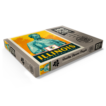 Darstellung des Puzzle Motivs Illinois: The Prairie State 100 Puzzle Schachtel Ansicht1