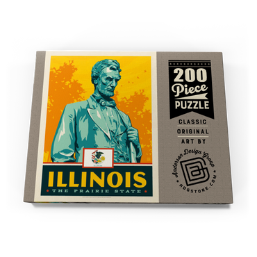 Darstellung des Puzzle Motivs Illinois: The Prairie State 200 Puzzle Schachtel Ansicht3