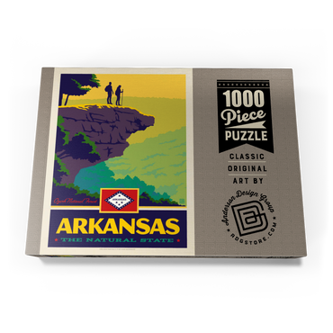 Darstellung des Puzzle Motivs Arkansas: The Natural State 1000 Puzzle Schachtel Ansicht3