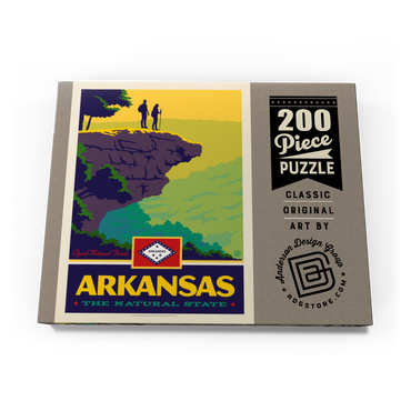 Darstellung des Puzzle Motivs Arkansas: The Natural State 200 Puzzle Schachtel Ansicht3