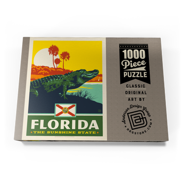Darstellung des Puzzle Motivs Florida: The Sunshine State 1000 Puzzle Schachtel Ansicht3