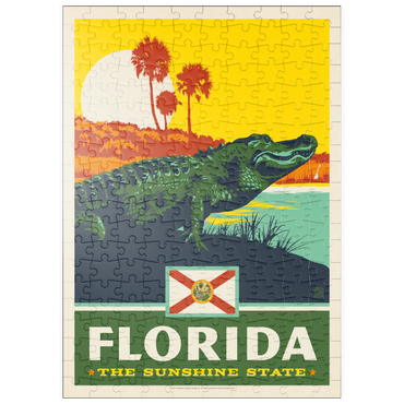 Darstellung des Puzzle Motivs puzzleplate Florida: The Sunshine State 200 Puzzle