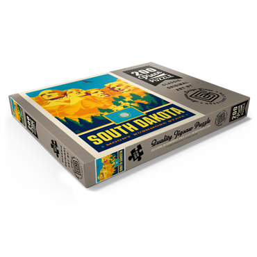 Darstellung des Puzzle Motivs South Dakota: Mount Rushmore State 200 Puzzle Schachtel Ansicht1