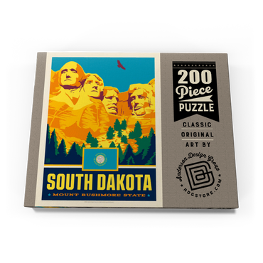 Darstellung des Puzzle Motivs South Dakota: Mount Rushmore State 200 Puzzle Schachtel Ansicht3