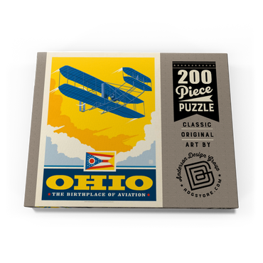 Darstellung des Puzzle Motivs Ohio: The Birthplace of Aviation 200 Puzzle Schachtel Ansicht3