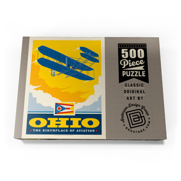 Darstellung des Puzzle Motivs Ohio: The Birthplace of Aviation 500 Puzzle Schachtel Ansicht3