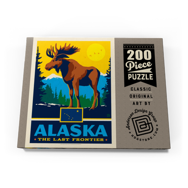 Darstellung des Puzzle Motivs Alaska: The Last Frontier 200 Puzzle Schachtel Ansicht3