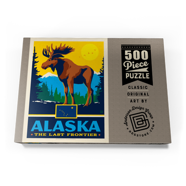 Darstellung des Puzzle Motivs Alaska: The Last Frontier 500 Puzzle Schachtel Ansicht3
