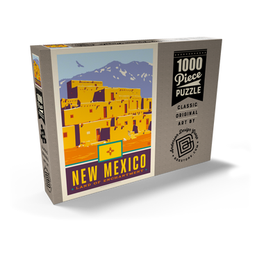 Darstellung des Puzzle Motivs New Mexico: Land of Enchantment 1000 Puzzle Schachtel Ansicht2