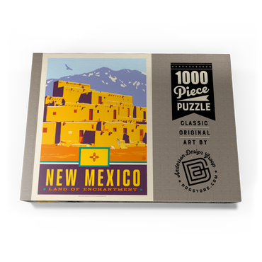 Darstellung des Puzzle Motivs New Mexico: Land of Enchantment 1000 Puzzle Schachtel Ansicht3