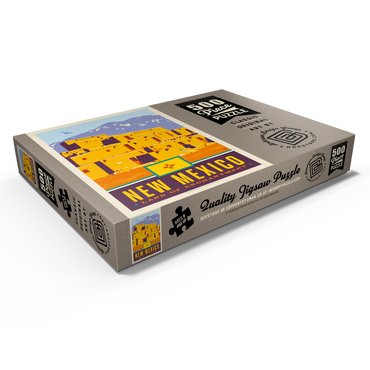 Darstellung des Puzzle Motivs New Mexico: Land of Enchantment 500 Puzzle Schachtel Ansicht1