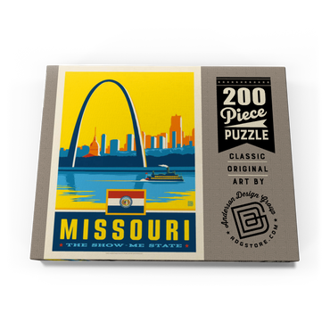 Darstellung des Puzzle Motivs Missouri: The Show-Me State 200 Puzzle Schachtel Ansicht3