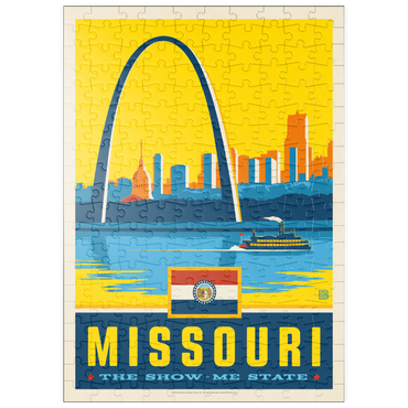 Darstellung des Puzzle Motivs puzzleplate Missouri: The Show-Me State 200 Puzzle