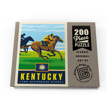 Darstellung des Puzzle Motivs Kentucky: The Bluegrass State 200 Puzzle Schachtel Ansicht3