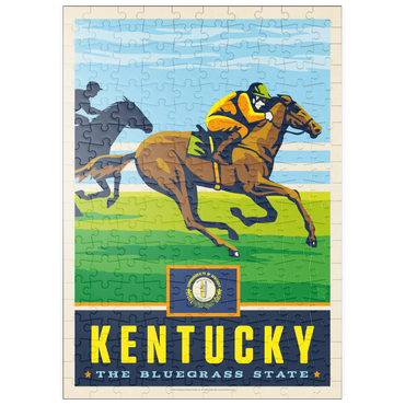 Darstellung des Puzzle Motivs puzzleplate Kentucky: The Bluegrass State 200 Puzzle