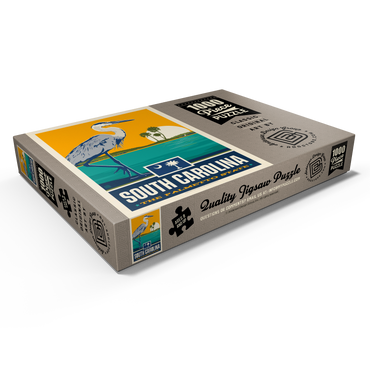 Darstellung des Puzzle Motivs South Carolina: The Palmetto State 1000 Puzzle Schachtel Ansicht1