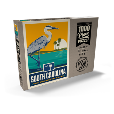 Darstellung des Puzzle Motivs South Carolina: The Palmetto State 1000 Puzzle Schachtel Ansicht2