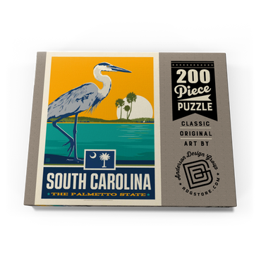 Darstellung des Puzzle Motivs South Carolina: The Palmetto State 200 Puzzle Schachtel Ansicht3