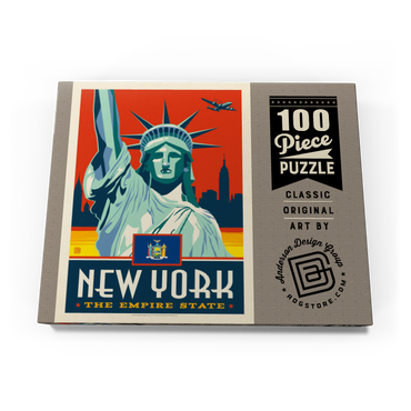 Darstellung des Puzzle Motivs New York: The Empire State 100 Puzzle Schachtel Ansicht3