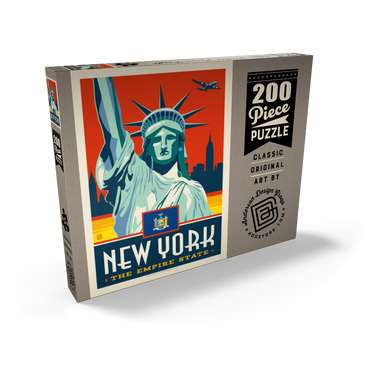 Darstellung des Puzzle Motivs New York: The Empire State 200 Puzzle Schachtel Ansicht2