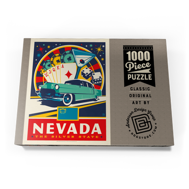 Darstellung des Puzzle Motivs Nevada: The Silver State 1000 Puzzle Schachtel Ansicht3