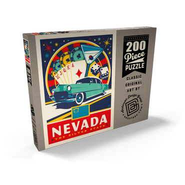 Darstellung des Puzzle Motivs Nevada: The Silver State 200 Puzzle Schachtel Ansicht2