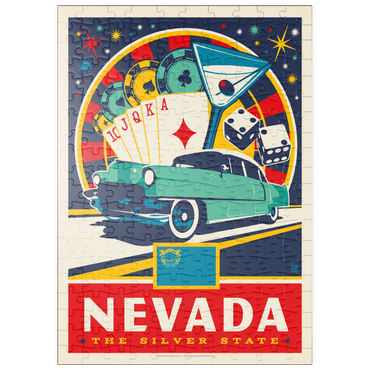 Darstellung des Puzzle Motivs puzzleplate Nevada: The Silver State 200 Puzzle
