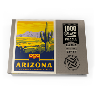 Darstellung des Puzzle Motivs Arizona: The Grand Canyon State 1000 Puzzle Schachtel Ansicht3